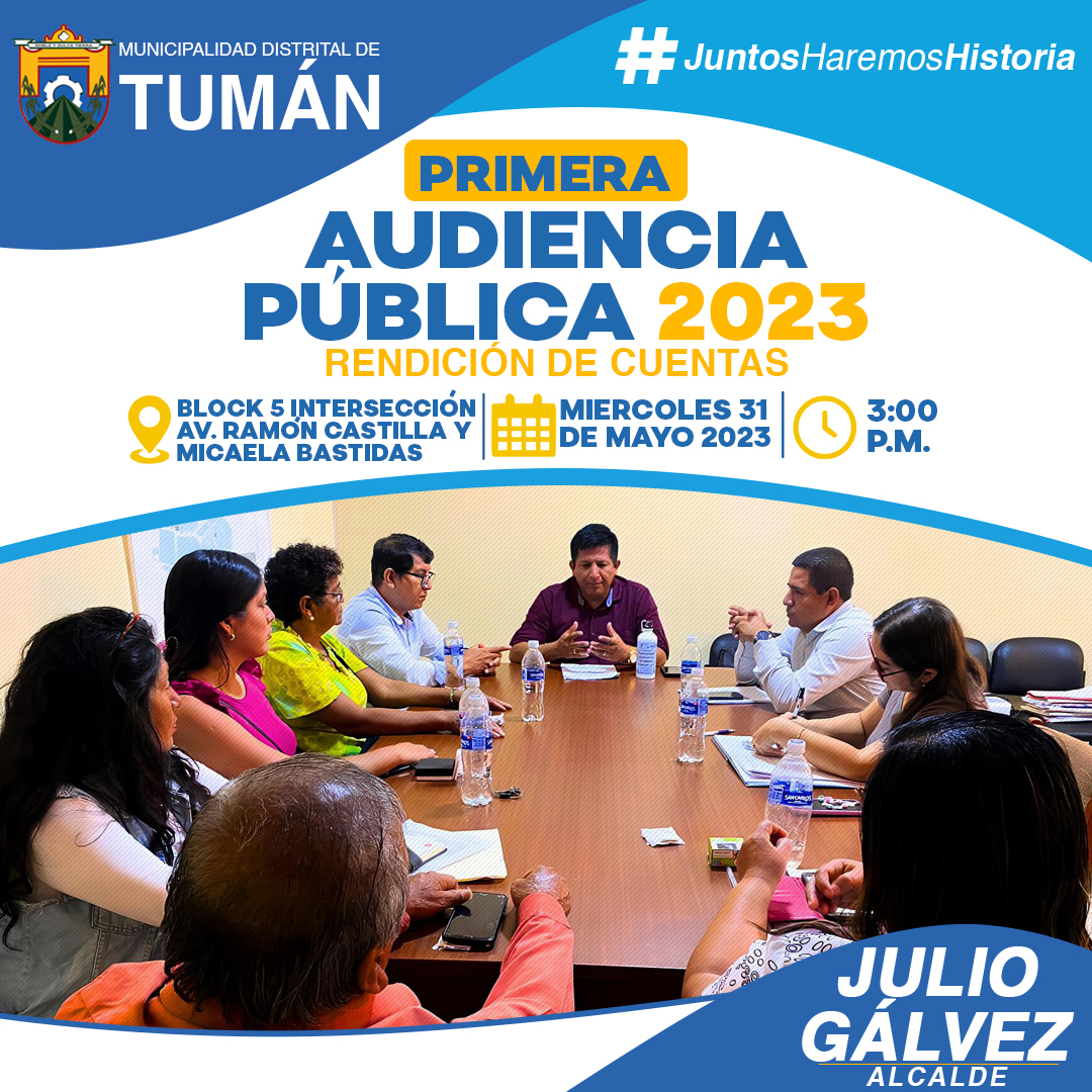 PRIMERA AUDIENCIA PUBLICA