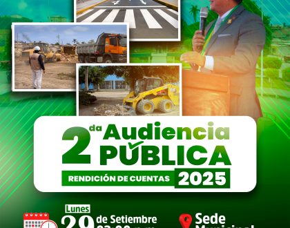 SEGUNDA AUDIENCIA PUBLICA 2025
